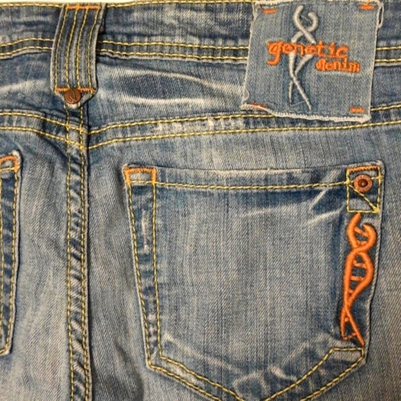 Genetic Denim Recessive Gene Skinny Slim Bootcut Jeans Size 32 - Picture 2 of 16